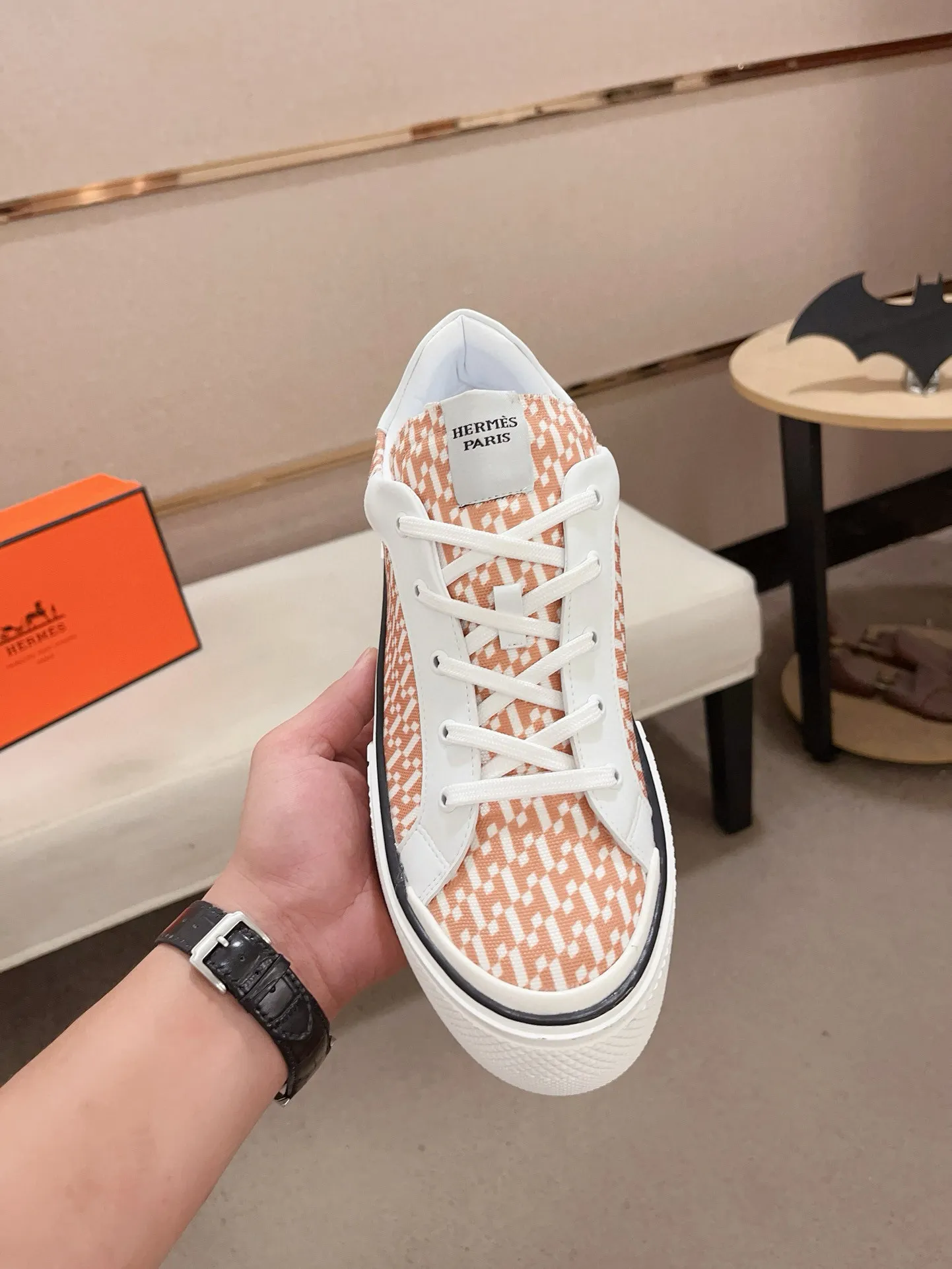 Men's clothing and shoes💰: 440💰《HERMES》【Classic Original Version】Hermès; Top 🔝 Purchasing Agency 🔍🔍Latest 🇺🇸Sold simultaneously at counters, original imported from Italy ▲▲Cow leather▲ ▲Exquisite workmanship (Italian 🇮🇹imported water-dyed 🐂cowhide lining) sole: original sole provided by the original factory, ⚠️exclusive double-layer activity·TPR·rubber·combined molded outsole; Code number: 38-46